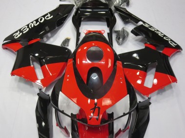 Puissance Rouge Brillant 03-04 Honda CBR600RR Carénage Moto