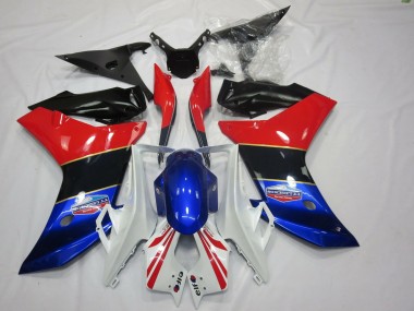 Rayure Dorée Tricolore 11-12 Honda CBR600F Carénage Moto
