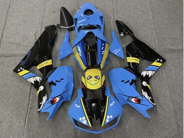 Requin Bleu 13-23 Honda CBR600RR Carénage Moto