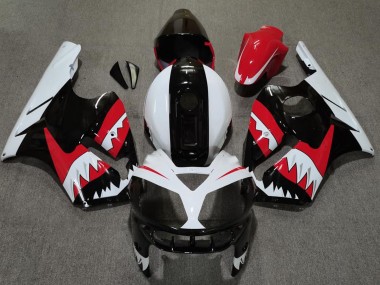 Requin Rouge 02-05 Kawasaki ZX12R Carénage Moto