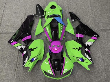 Requin Vert 13-23 Honda CBR600RR Carénage Moto