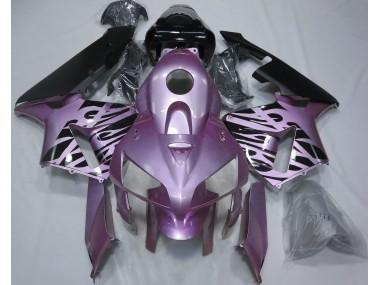 Rosa Viola Fiamma 05-06 Honda CBR600RR Carénage Moto