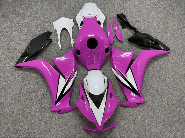 Rose Avec Du Blanc 12-16 Honda CBR1000RR Carénage Moto Rose Avec Du Blanc 12-16 Honda CBR1000RR Carénage Moto