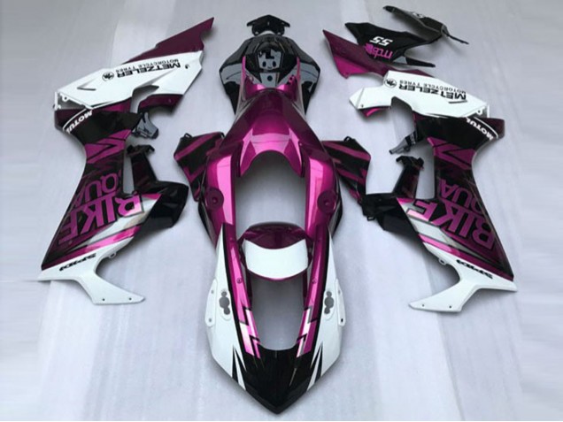 Rose & Blanc Personnalisé 17-23 Honda CBR1000RR Carénage Moto Rose & Blanc Personnalisé 17-23 Honda CBR1000RR Carénage Moto