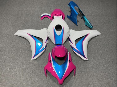 Rose & Bleu Brillant 08-11 Honda CBR1000RR Carénage Moto
