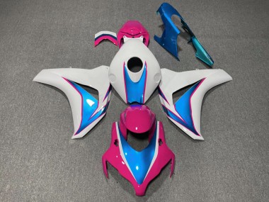 Rose & Bleu Brillant 08-11 Honda CBR1000RR Carénage Moto