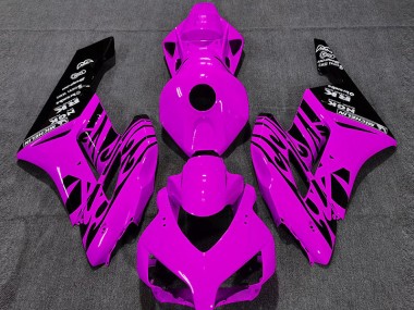 Rose Brillant Flamme 04-05 Honda CBR1000RR Carénage Moto