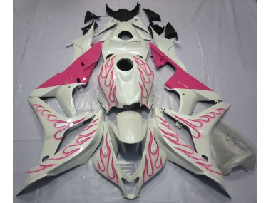 Rose Flamme 07-08 Honda CBR600RR Carénage Moto