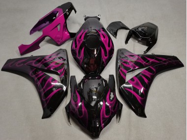 Rose Flamme 08-11 Honda CBR1000RR Carénage Moto