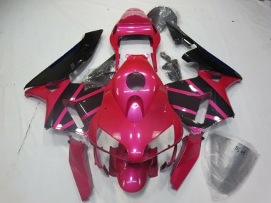 Rose & Noir 03-04 Honda CBR600RR Carénage Moto