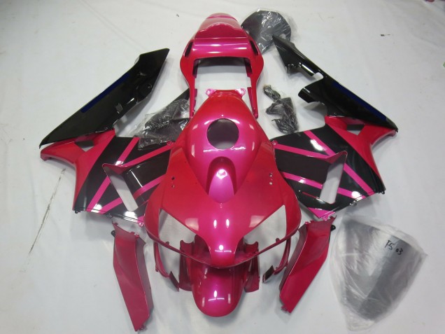 Rose & Noir 03-04 Honda CBR600RR Carénage Moto Rose & Noir 03-04 Honda CBR600RR Carénage Moto
