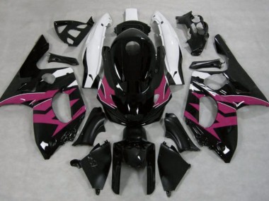 Rose Noir & Blanc 98-07 Yamaha YZF600 Carénage Moto
