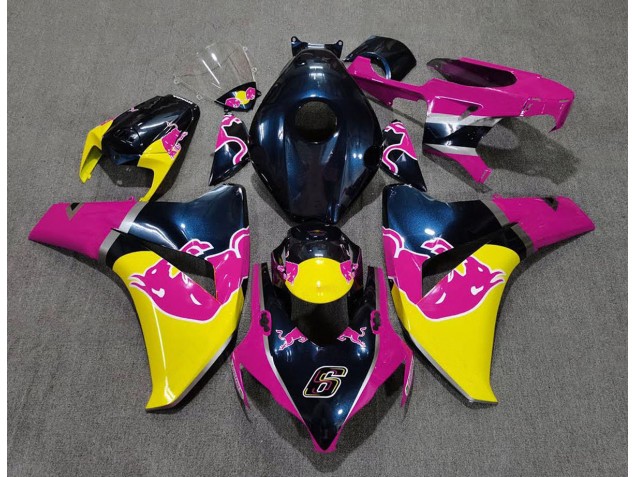 Rose Taureau 08-11 Honda CBR1000RR Carénage Moto Rose Taureau 08-11 Honda CBR1000RR Carénage Moto