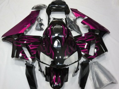 Rose Vif Flamme 03-04 Honda CBR600RR Carénage Moto