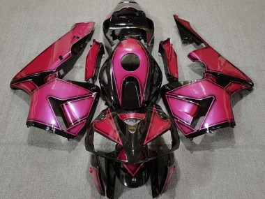 Rose Vif Profond 05-06 Honda CBR600RR Carénage Moto