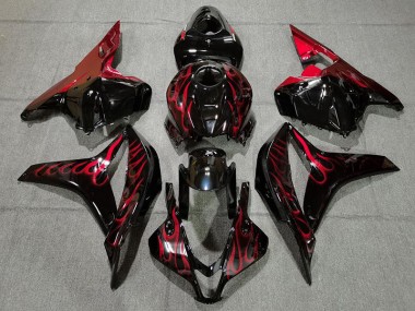 Rosso Fiamma 09-12 Honda CBR600RR Carénage Moto