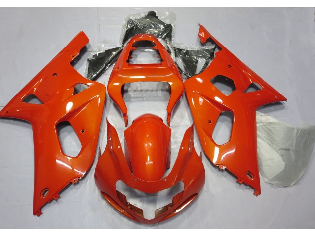 Rouge 01-03 Suzuki GSXR 600-750 Carénage Moto Rouge 01-03 Suzuki GSXR 600-750 Carénage Moto