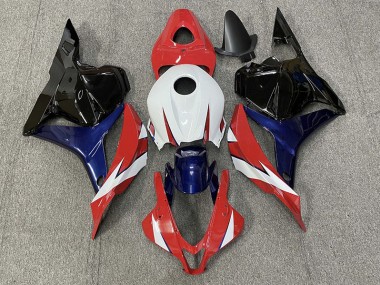 Rouge & Blanc 09-12 Honda CBR600RR Carénage Moto