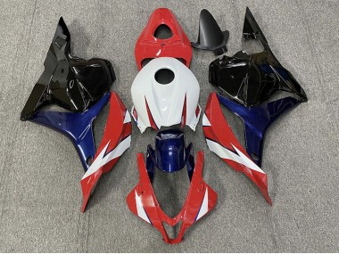 Rouge & Blanc 09-12 Honda CBR600RR Carénage Moto