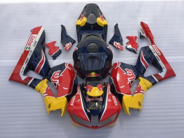Rouge & Bleu Taureau 13-23 Honda CBR600RR Carénage Moto
