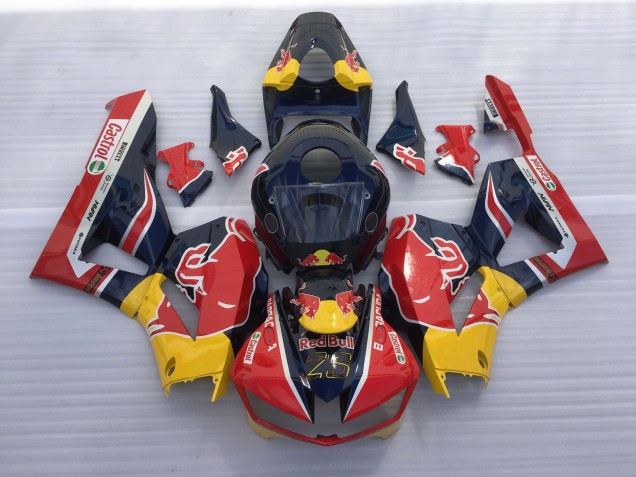Rouge & Bleu Taureau 13-23 Honda CBR600RR Carénage Moto Rouge & Bleu Taureau 13-23 Honda CBR600RR Carénage Moto