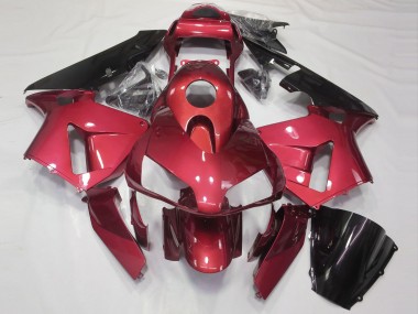 Rouge Bonbon Brillant 03-04 Honda CBR600RR Carénage Moto