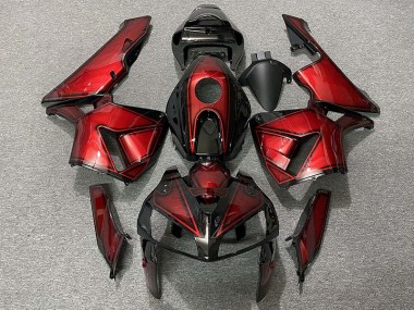 Rouge Bonbon Profond 05-06 Honda CBR600RR Carénage Moto