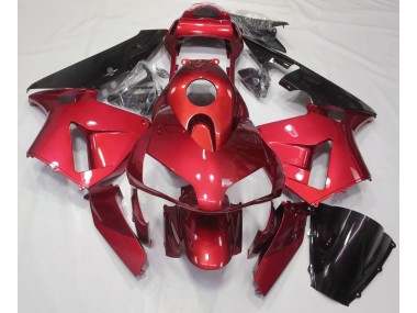 Rouge Bonbon Uni 03-04 Honda CBR600RR Carénage Moto