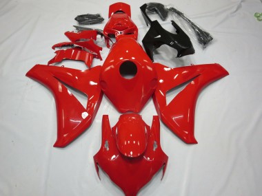 Rouge Brillant 08-11 Honda CBR1000RR Carénage Moto