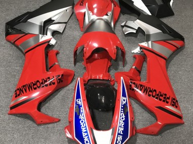 Rouge Brillant & Bleu 17-23 Honda CBR1000RR Carénage Moto