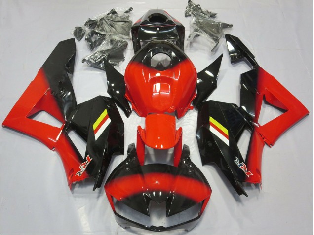 Rouge Brillant & Noir 13-23 Honda CBR600RR Carénage Moto Rouge Brillant & Noir 13-23 Honda CBR600RR Carénage Moto