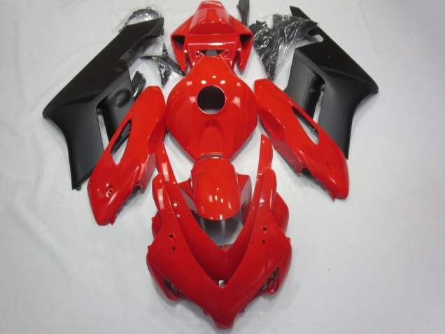 Rouge Brillant & Noir Mat 04-05 Honda CBR1000RR Carénage Moto Rouge Brillant & Noir Mat 04-05 Honda CBR1000RR Carénage Moto
