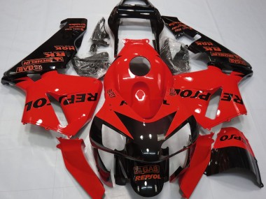 Rouge Brillant Repsol 03-04 Honda CBR600RR Carénage Moto