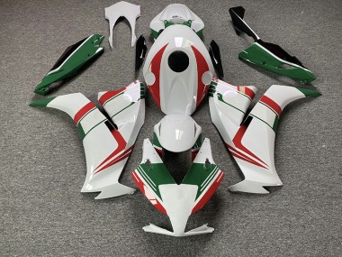 Rouge Brillant & Vert 12-16 Honda CBR1000RR Carénage Moto