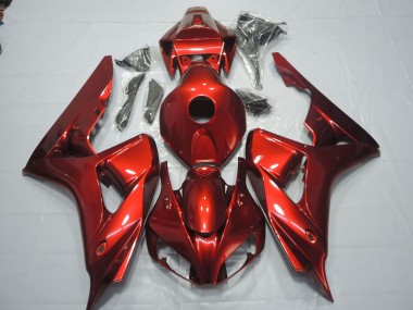 Rouge Foncé 06-07 Honda CBR1000RR Carénage Moto