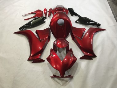 Rouge Foncé 12-16 Honda CBR1000RR Carénage Moto