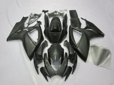 Rouge & Mat 06-07 Suzuki GSXR 600-750 Carénage Moto