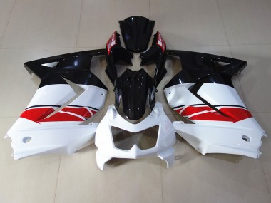 Rouge Noir & Blanc 08-12 Kawasaki Ninja 250 Carénage Moto