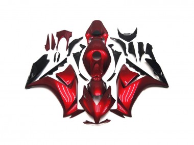 Rouge Profond & Vibrant 12-16 Honda CBR1000RR Carénage Moto