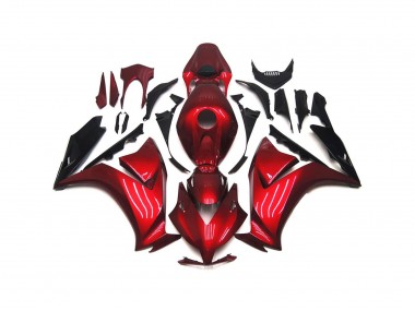 Rouge Profond & Vibrant 12-16 Honda CBR1000RR Carénage Moto