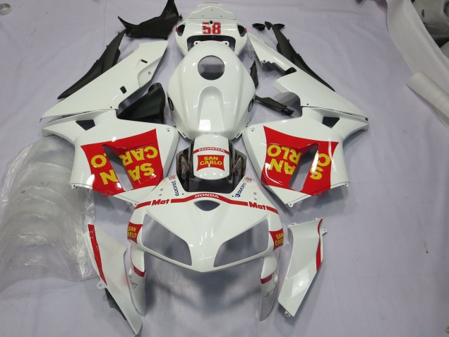 San Carlo 58 05-06 Honda CBR600RR Carénage Moto San Carlo 58 05-06 Honda CBR600RR Carénage Moto
