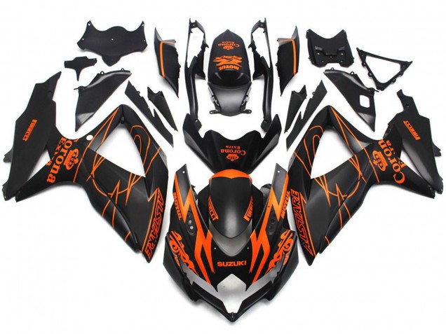 Spécial Matte Corona Personnalisé 08-10 Suzuki GSXR 600-750 Carénage Moto Spécial Matte Corona Personnalisé 08-10 Suzuki GSXR 600-750 Carénage Moto