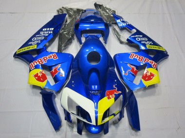 Style Bleu Rouge Taureau 05-06 Honda CBR600RR Carénage Moto