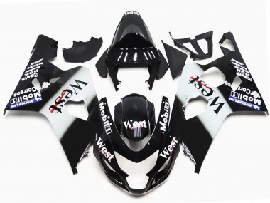 Style Brillant West OEM 04-05 Suzuki GSXR 600-750 Carénage Moto