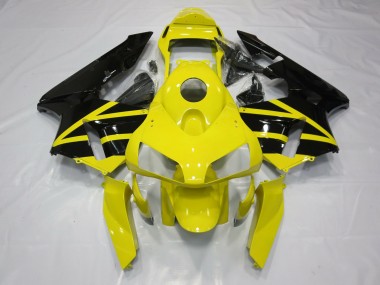 Style Jaune & Noir OEM 03-04 Honda CBR600RR Carénage Moto