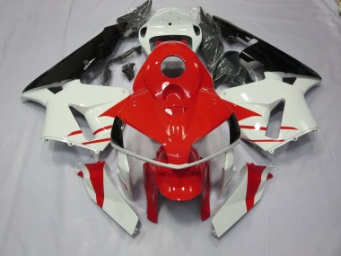 Style Rouge & Blanc 05-06 Honda CBR600RR Carénage Moto
