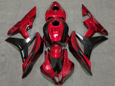Style Rouge Foncé OEM 07-08 Honda CBR600RR Carénage Moto