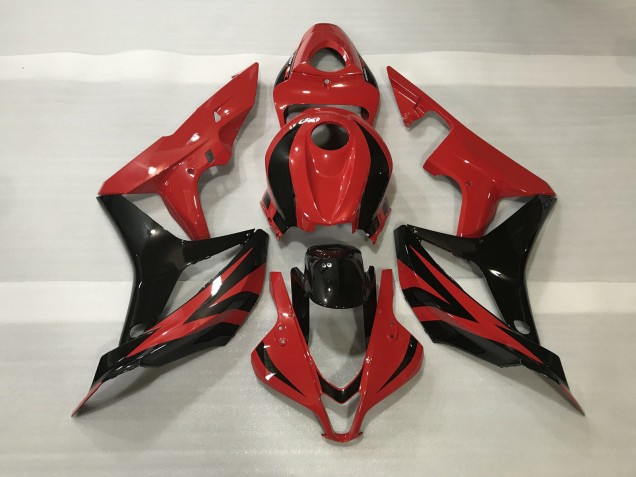 Style Rouge Métallisé OEM 07-08 Honda CBR600RR Carénage Moto