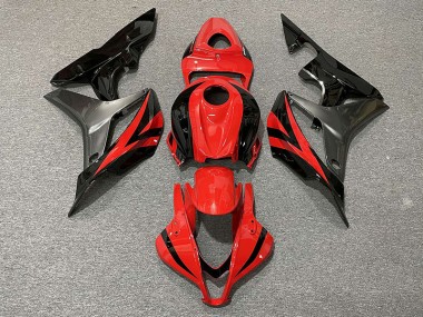 Style Rouge OEM & Gris 07-08 Honda CBR600RR Carénage Moto