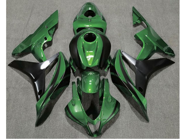 Style Vert Forêt OEM 07-08 Honda CBR600RR Carénage Moto